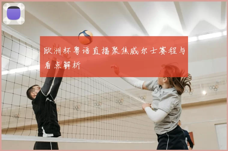 欧洲杯粤语直播聚焦威尔士赛程与看点解析