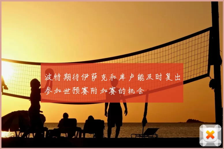 波特期待伊萨克和库卢能及时复出参加世预赛附加赛的机会