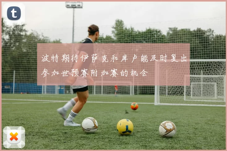 波特期待伊萨克和库卢能及时复出参加世预赛附加赛的机会