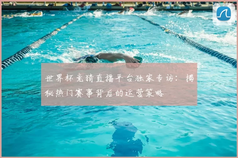 世界杯竞猜直播平台独家专访:揭秘热门赛事背后的运营策略